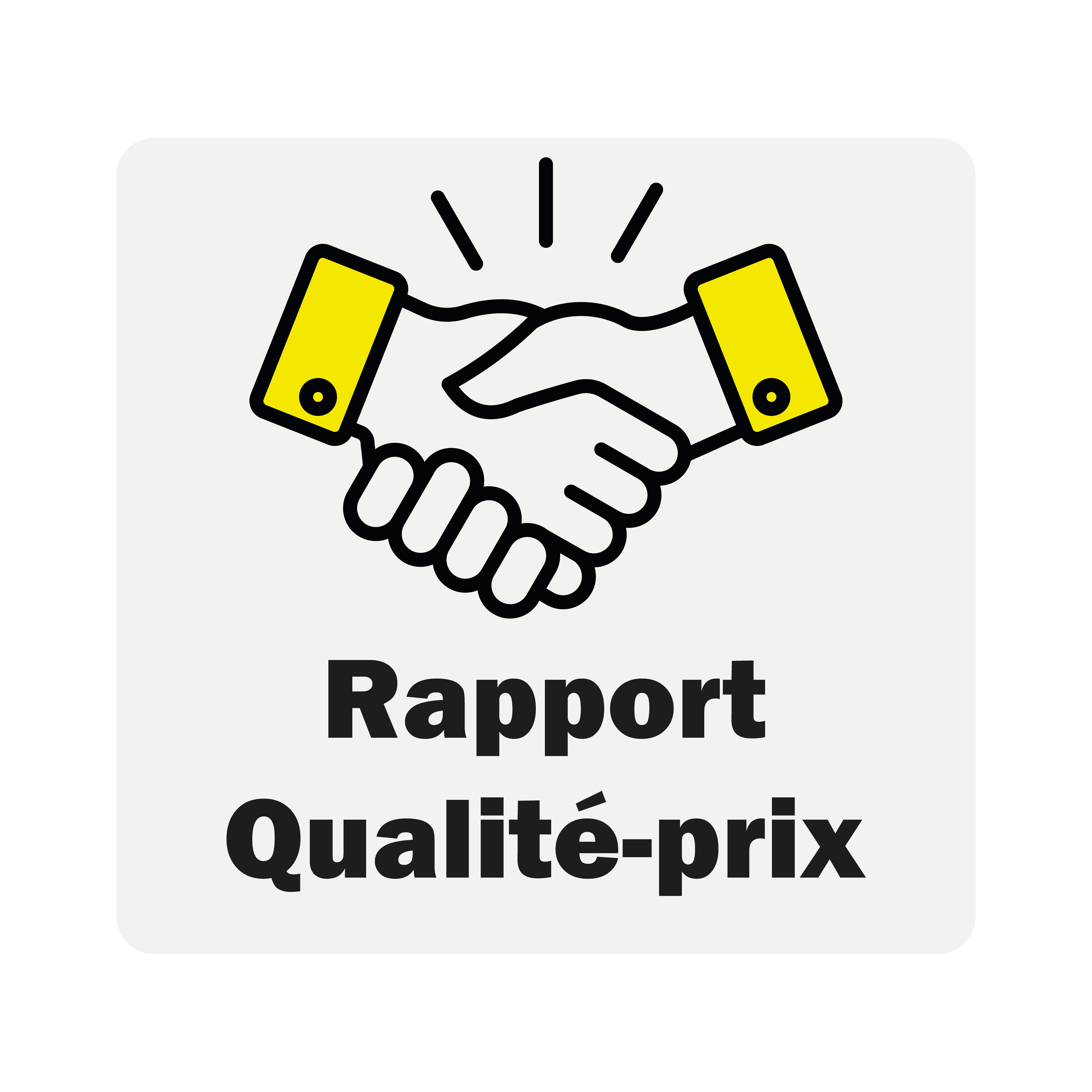 Rapport qualité prix